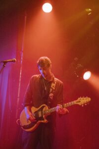 Alex Remington, guitarist for Group Project Performing Chez Maurice in St-Lazare