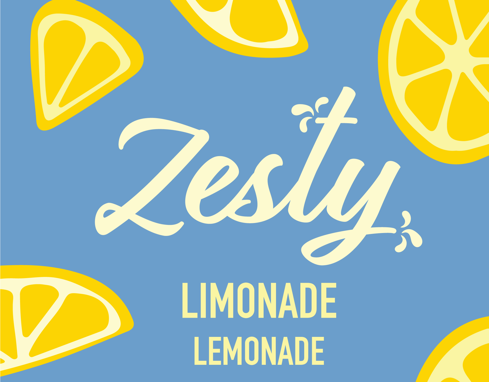 Zesty Lemonade Logo